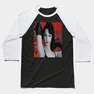 Violet Chachki trippy Halloween design 2 Baseball T-Shirt